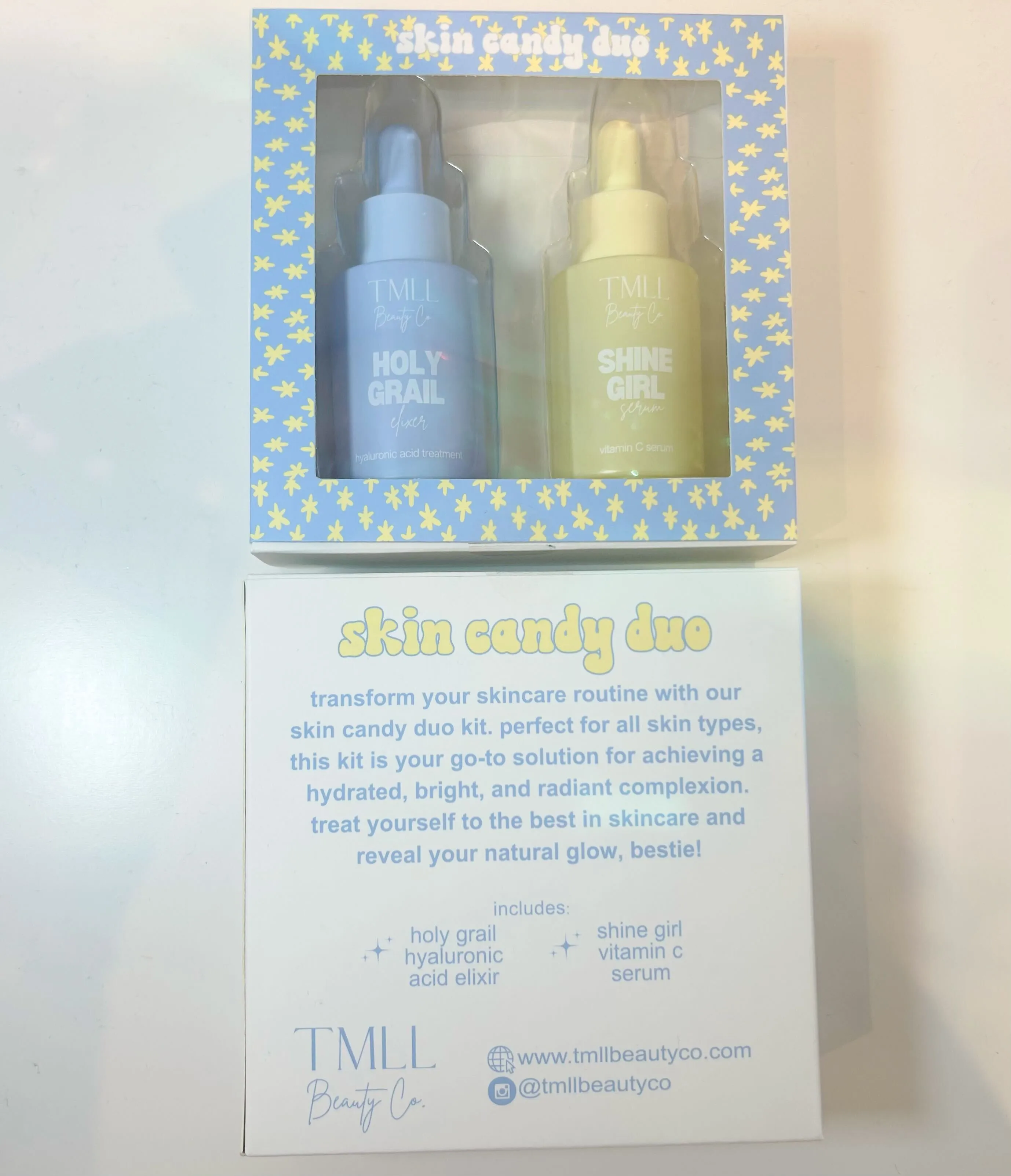 TMLL Skin Candy Duo - Holy Grail & Shine Girl Serums