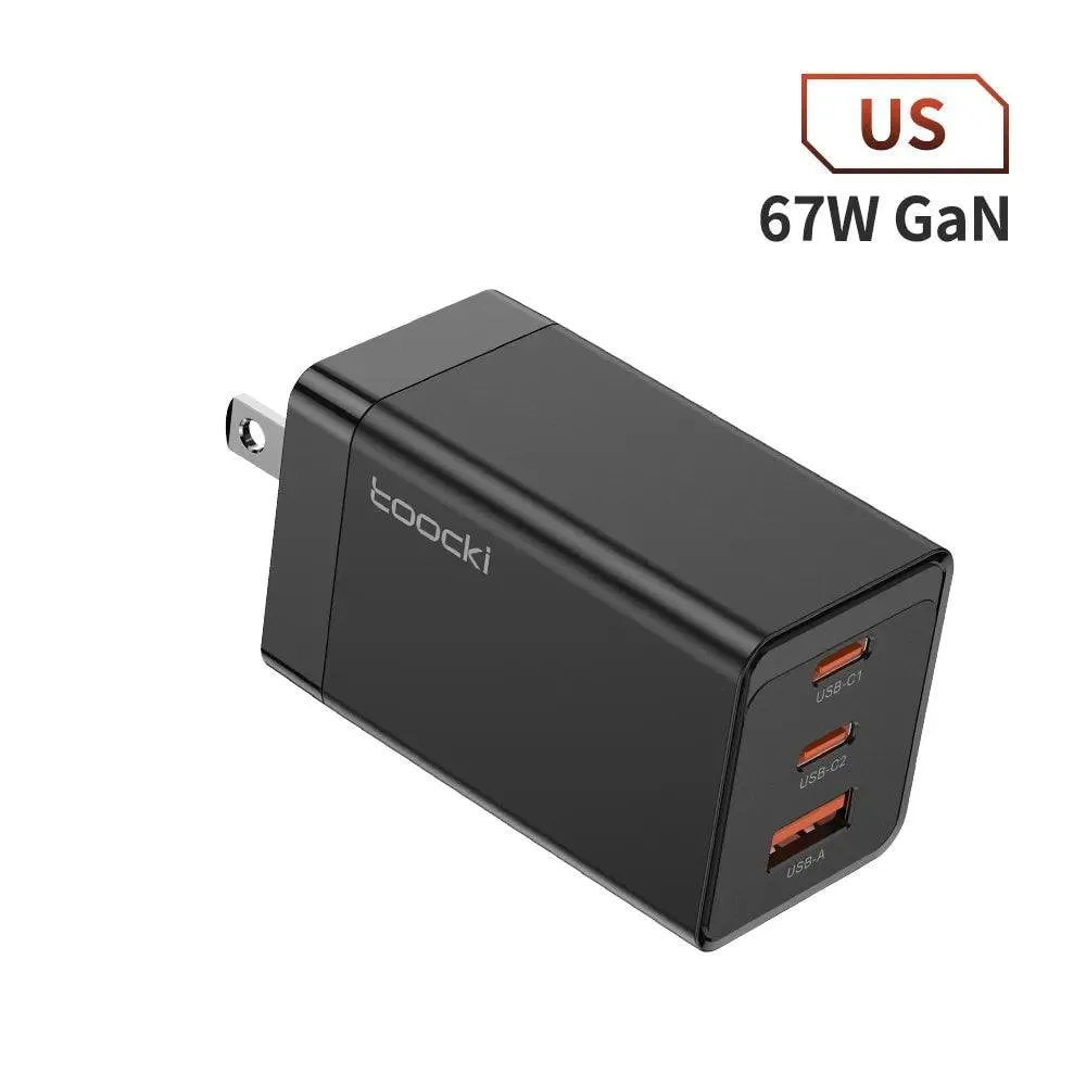 Toocki GaN USB C Fast Charger: Efficient Charging for Phones & Laptops