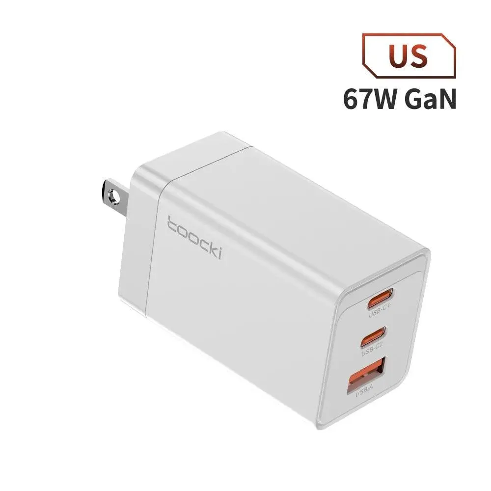 Toocki GaN USB C Fast Charger: Efficient Charging for Phones & Laptops