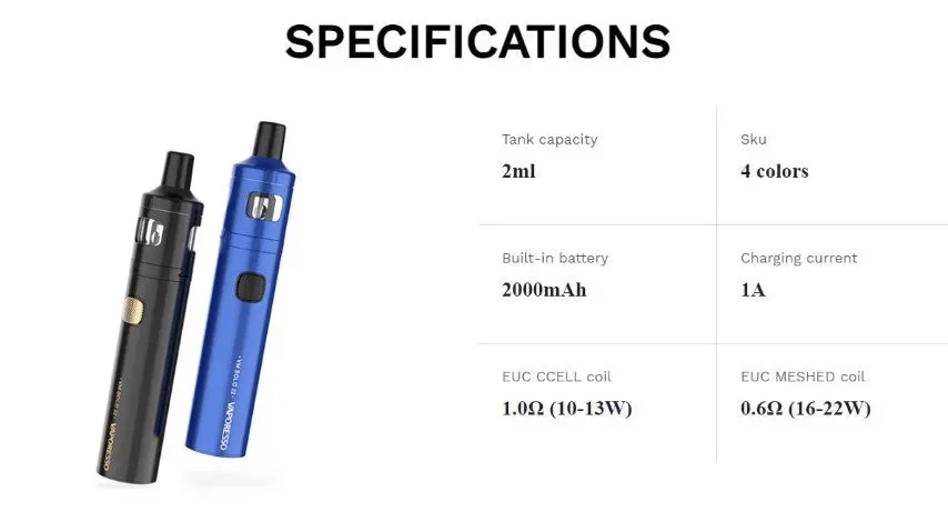 Vaporesso VM Solo 22 Vape Kit