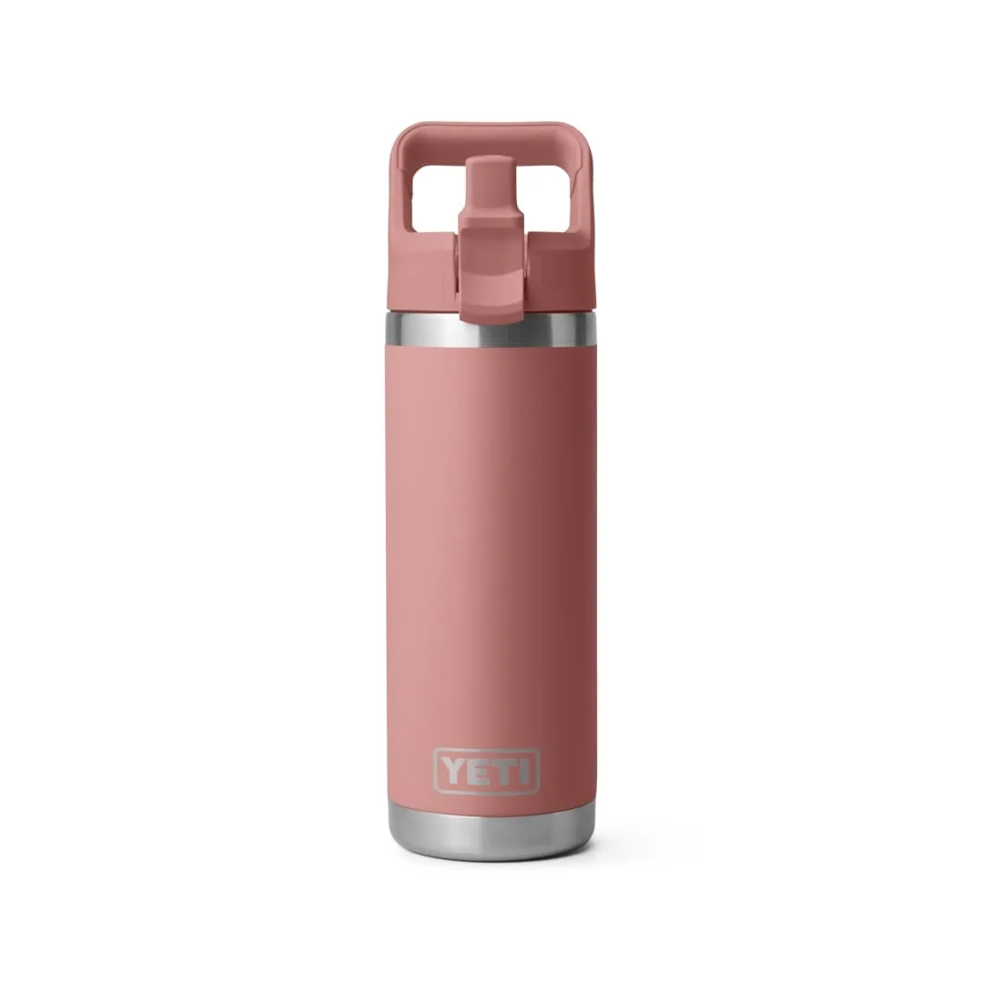 YETI Rambler 18oz Straw Bottle Sandstone Pink